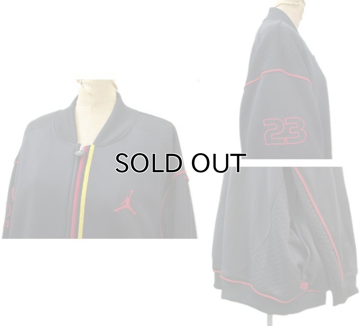 画像3: JORDAN Jersey Jog Tops Black size XL (表記 L) (3)