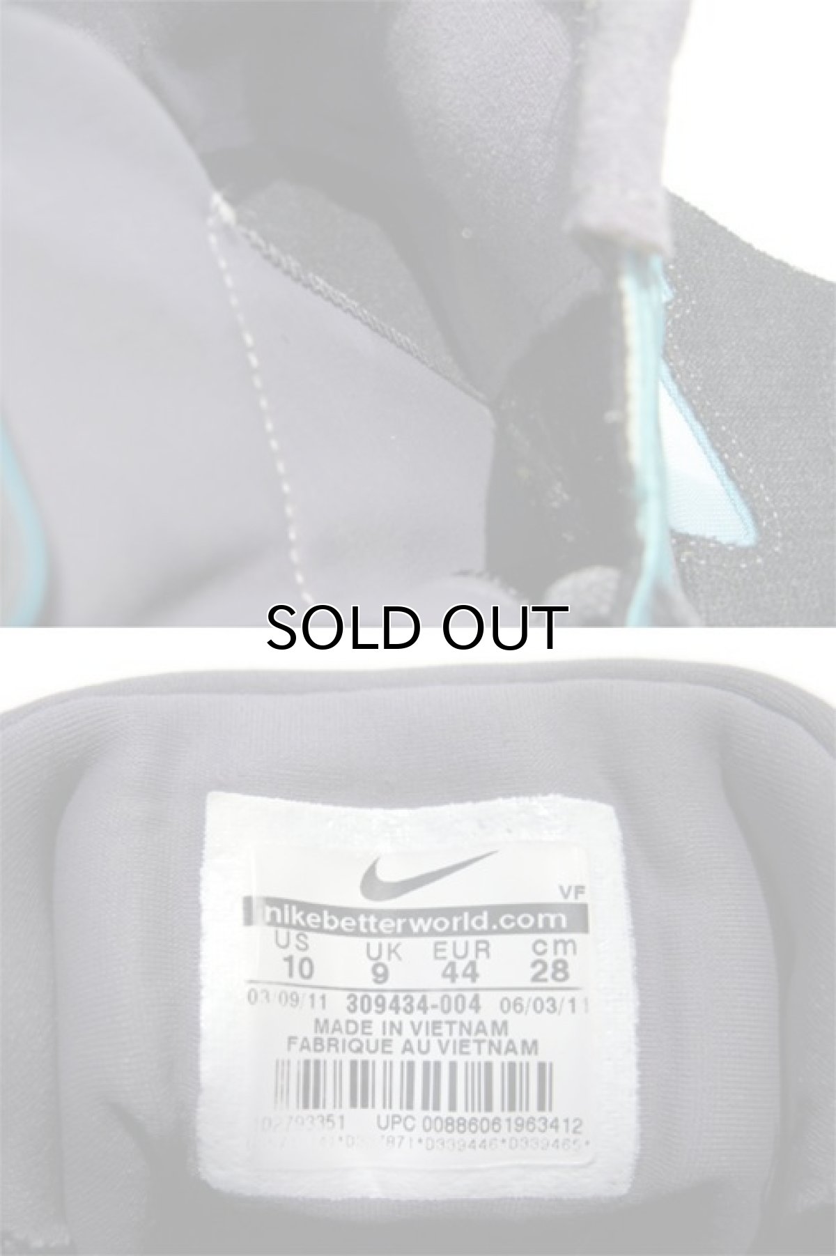 画像6: NIKE "Diamond Turf" Training Shoes Green / Black / Grey size 10 (28 cm) (6)