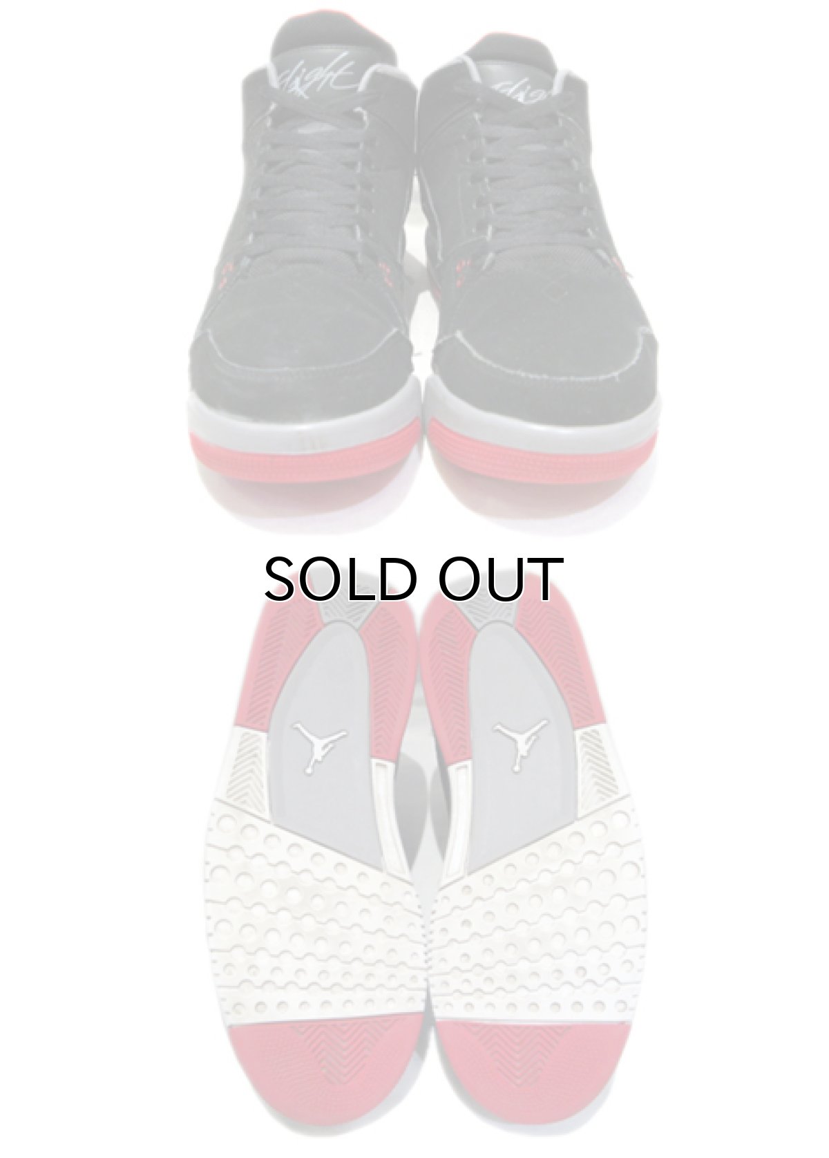 画像3: "Jordan Flight" Basketball Shoes Black size 10 (28 cm) (3)