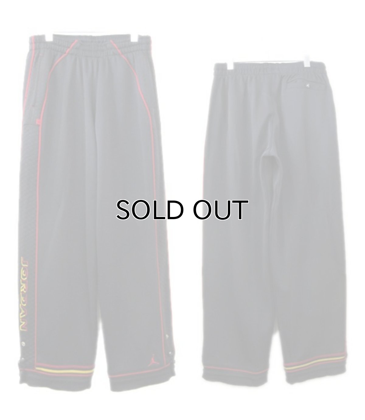 画像2: JORDAN Jersey Jog Bottoms Black size L (表記 M) (2)