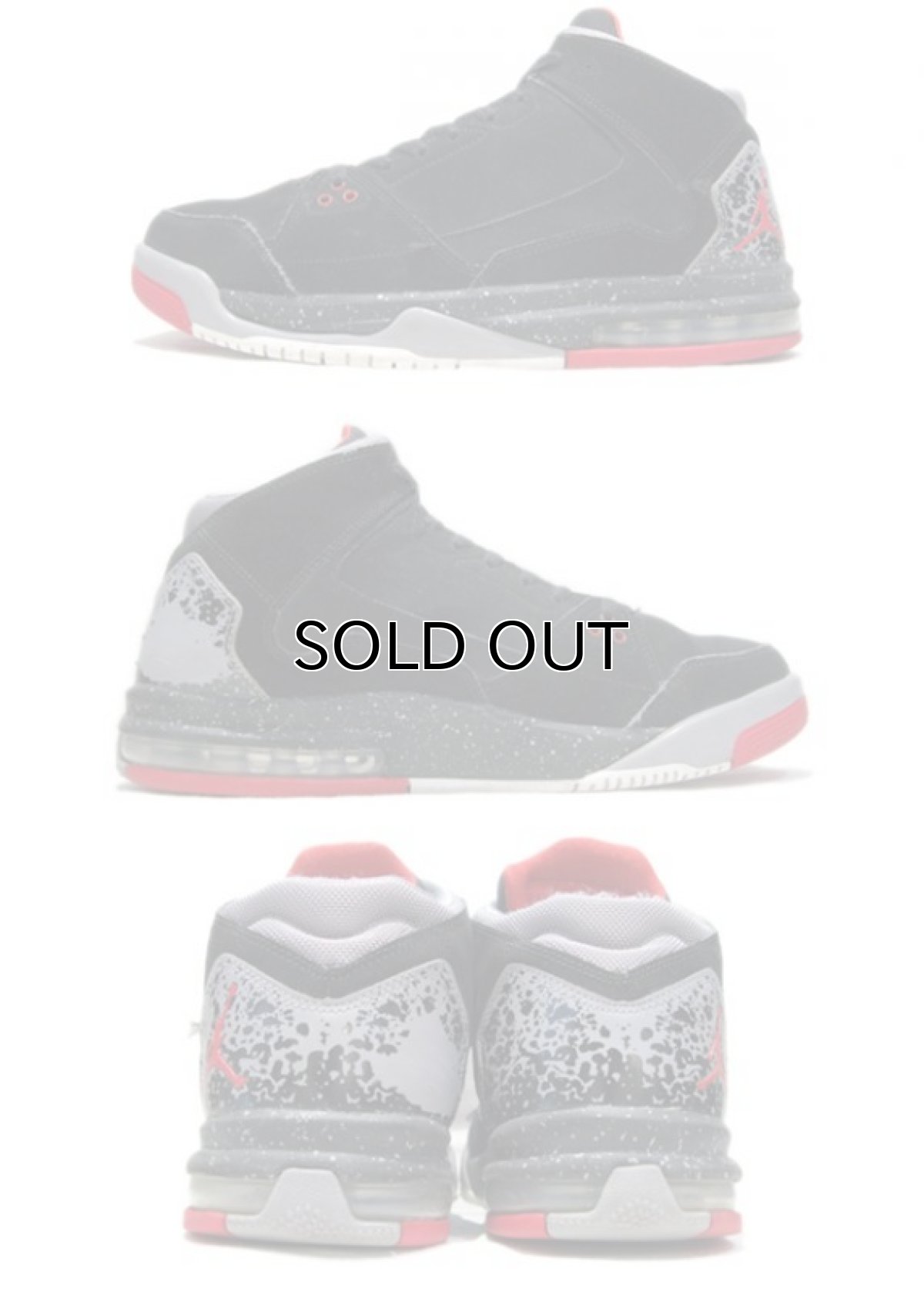 画像2: "Jordan Flight" Basketball Shoes Black size 10 (28 cm) (2)