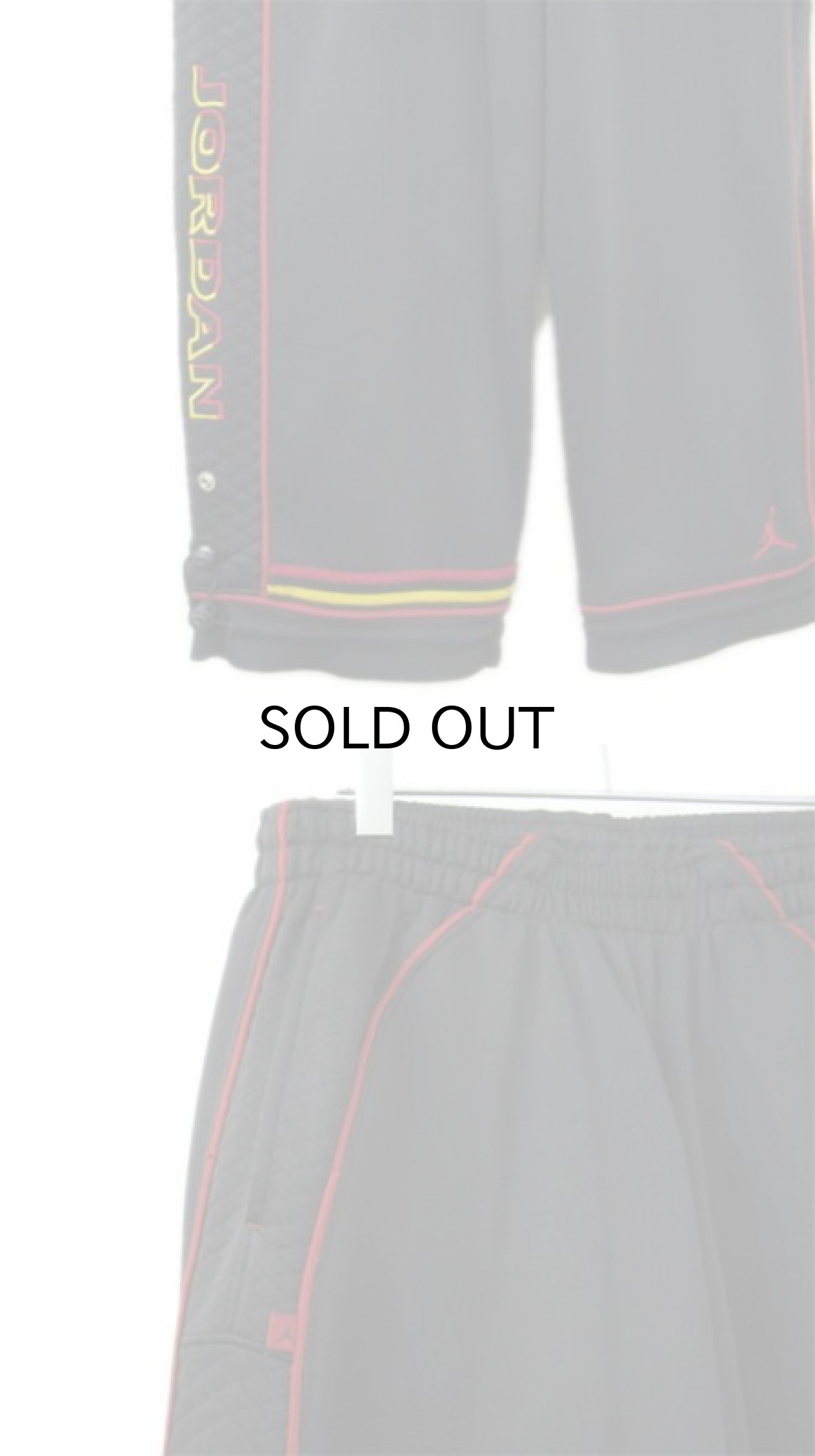 画像3: JORDAN Jersey Jog Bottoms Black size L (表記 M) (3)