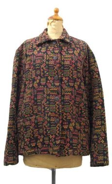 画像1: 1980's~ "CHICO'S Design" Design  Native Jacket　Multi Color　size L (表記 2) (1)