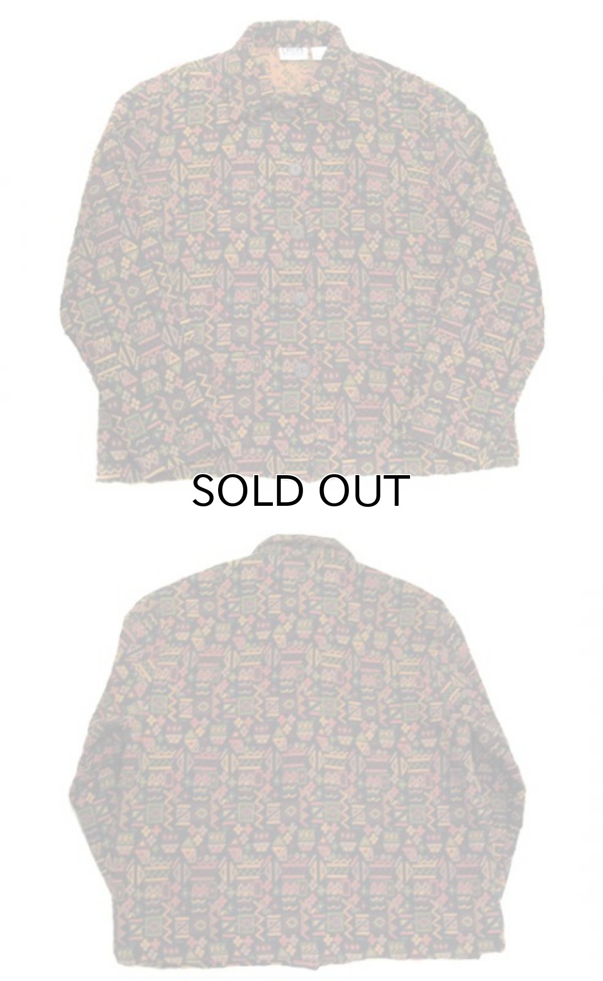 画像4: 1980's~ "CHICO'S Design" Design  Native Jacket　Multi Color　size L (表記 2) (4)