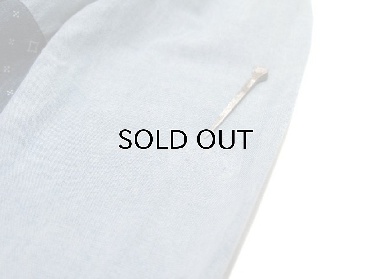 画像7: 1980's "Holding Horses" Design Chambray Shirts BLUE size S (表記 8) (7)