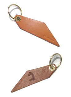 画像2: C) "JUTTA NEUMANN" Leather Key Holder  color : TAN (2)