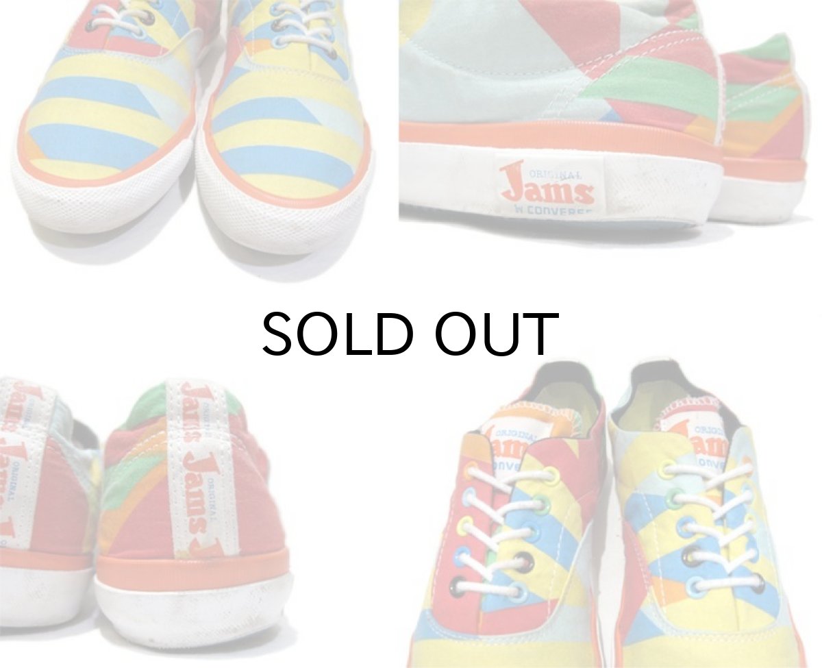 画像4: Converse x Jams Low-Cut Sneaker Multi Color size 10 (28 cm) (4)