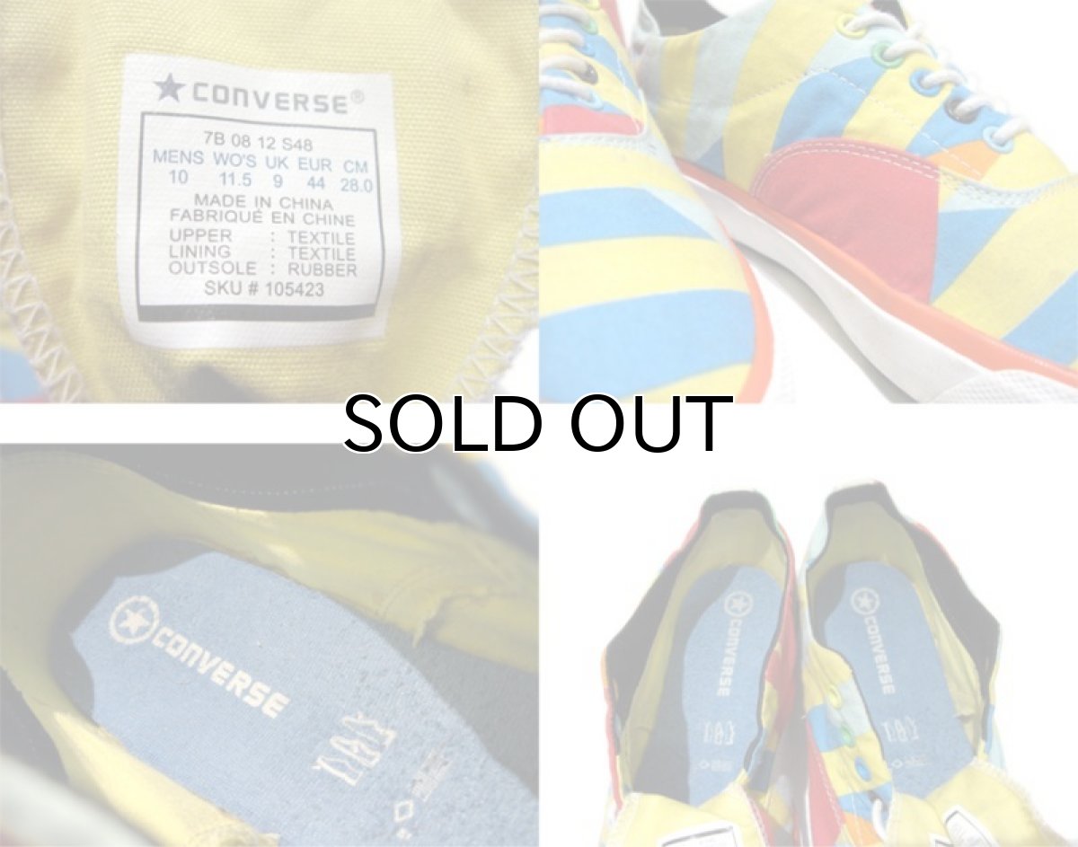 画像5: Converse x Jams Low-Cut Sneaker Multi Color size 10 (28 cm) (5)