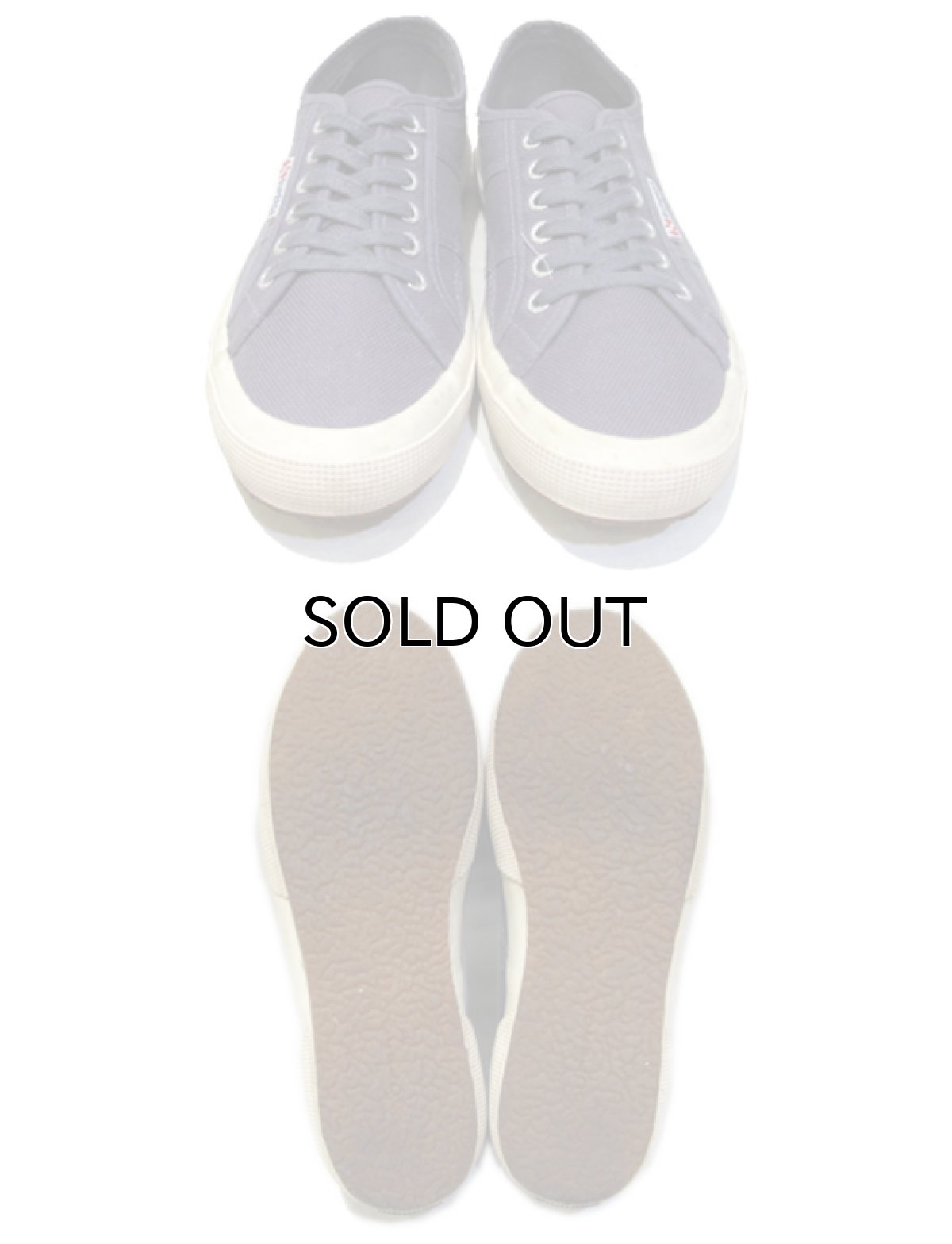 画像3: SUPERGA Canvas Sneaker Charcoal Grey size 41 1/2 (US10 / 27.5 cm) (3)