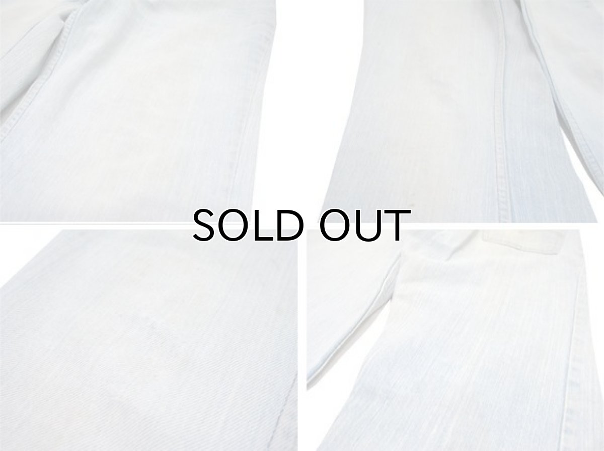 画像5: 1970's Levi's 663 Big Bell Denim Pants　Blue Denim　size w 33 inch (表記 33 x 31) (5)