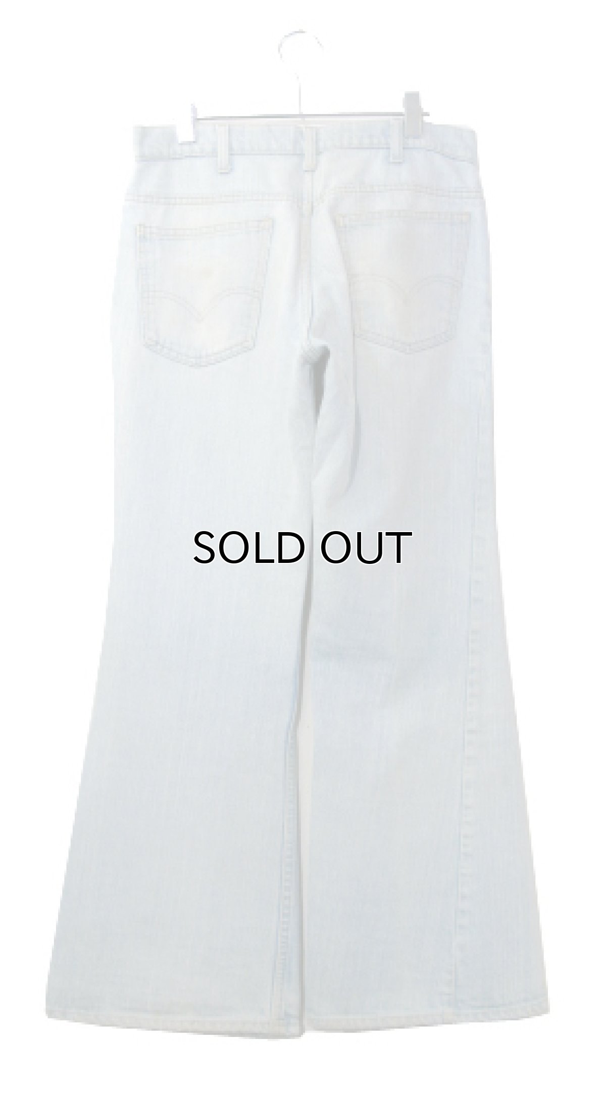 画像2: 1970's Levi's 663 Big Bell Denim Pants　Blue Denim　size w 33 inch (表記 33 x 31) (2)