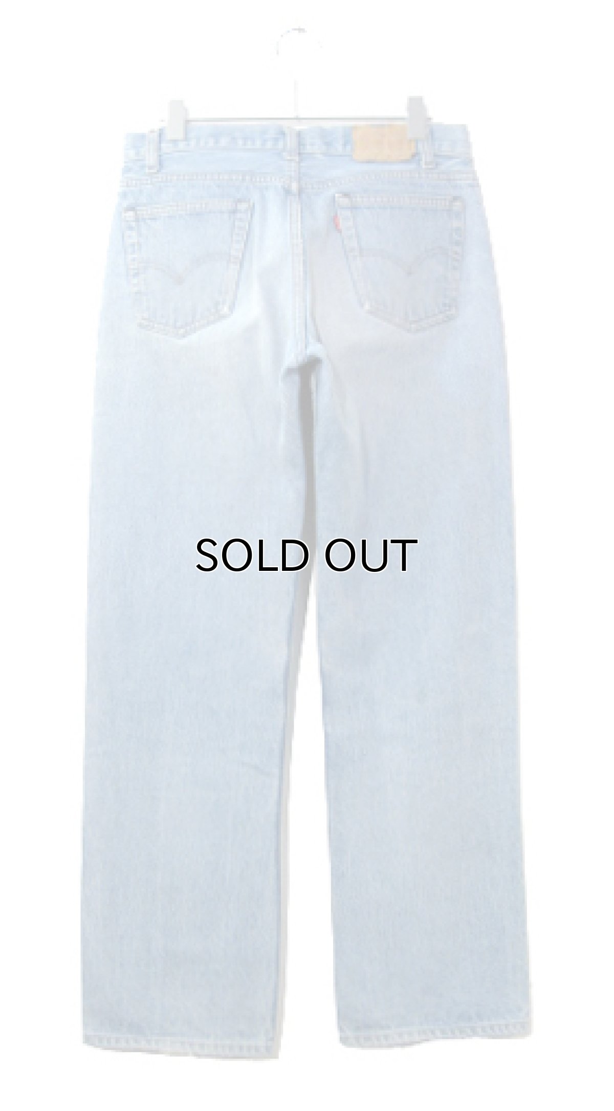 画像2: 1980's Levi Strauss & Co. Lot 701 Student FIt Denim Pants -made in U.S.A-　Blue Denim　size w 31 inch (表記 32 x 32)  (2)