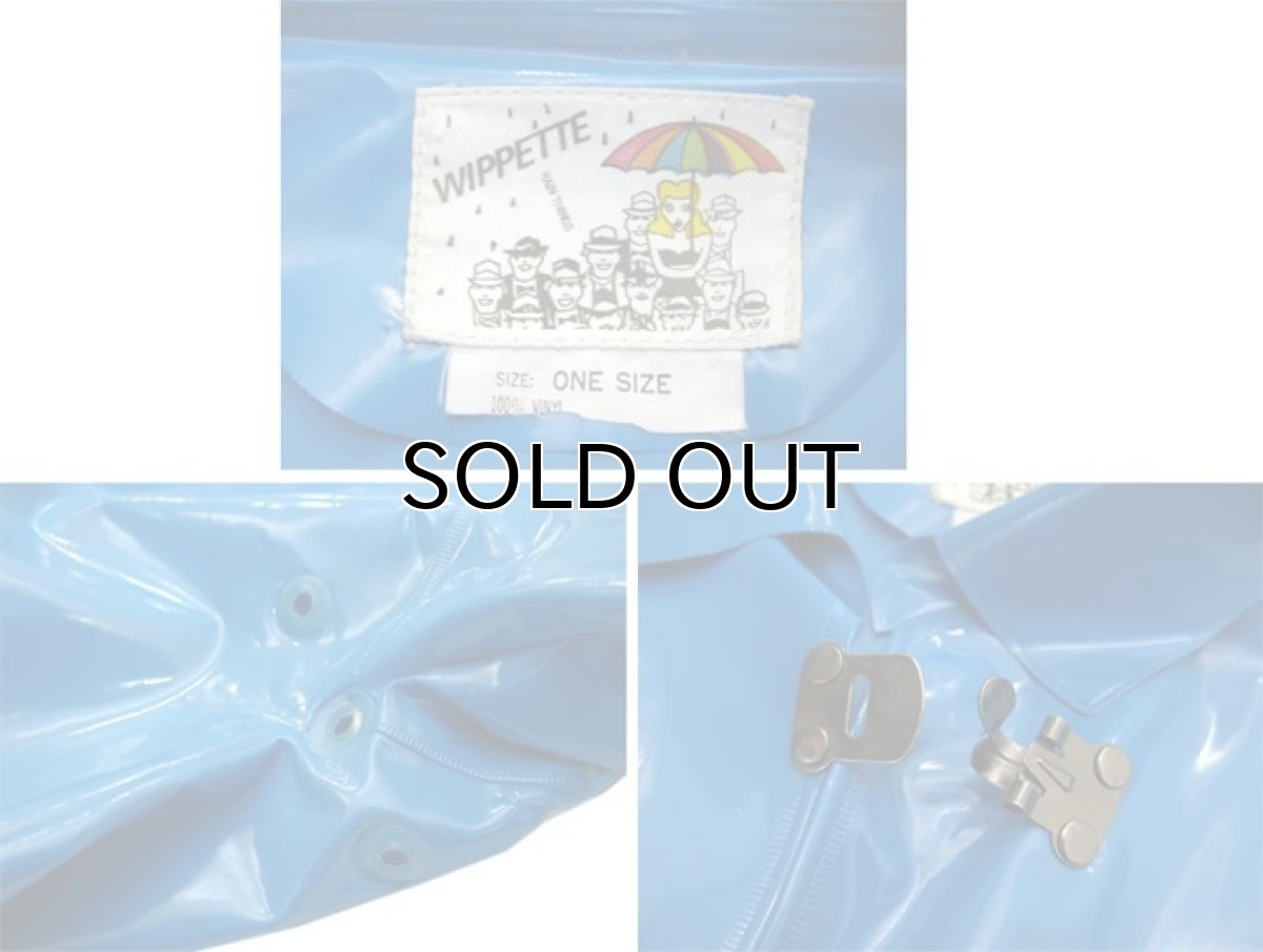 画像4: 1980's "WIPPETTE" Rain Coat BLUE size Free (表記 ONE SIZE) (4)