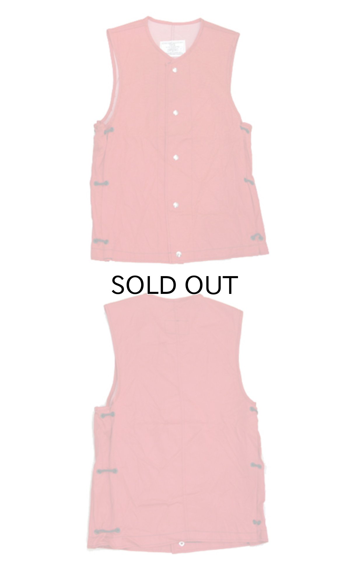 画像3: 1982's U.S.Military Ground Crewman's Vest　Dead Stock　RED 　size Small / Medium (32 - 40) (3)