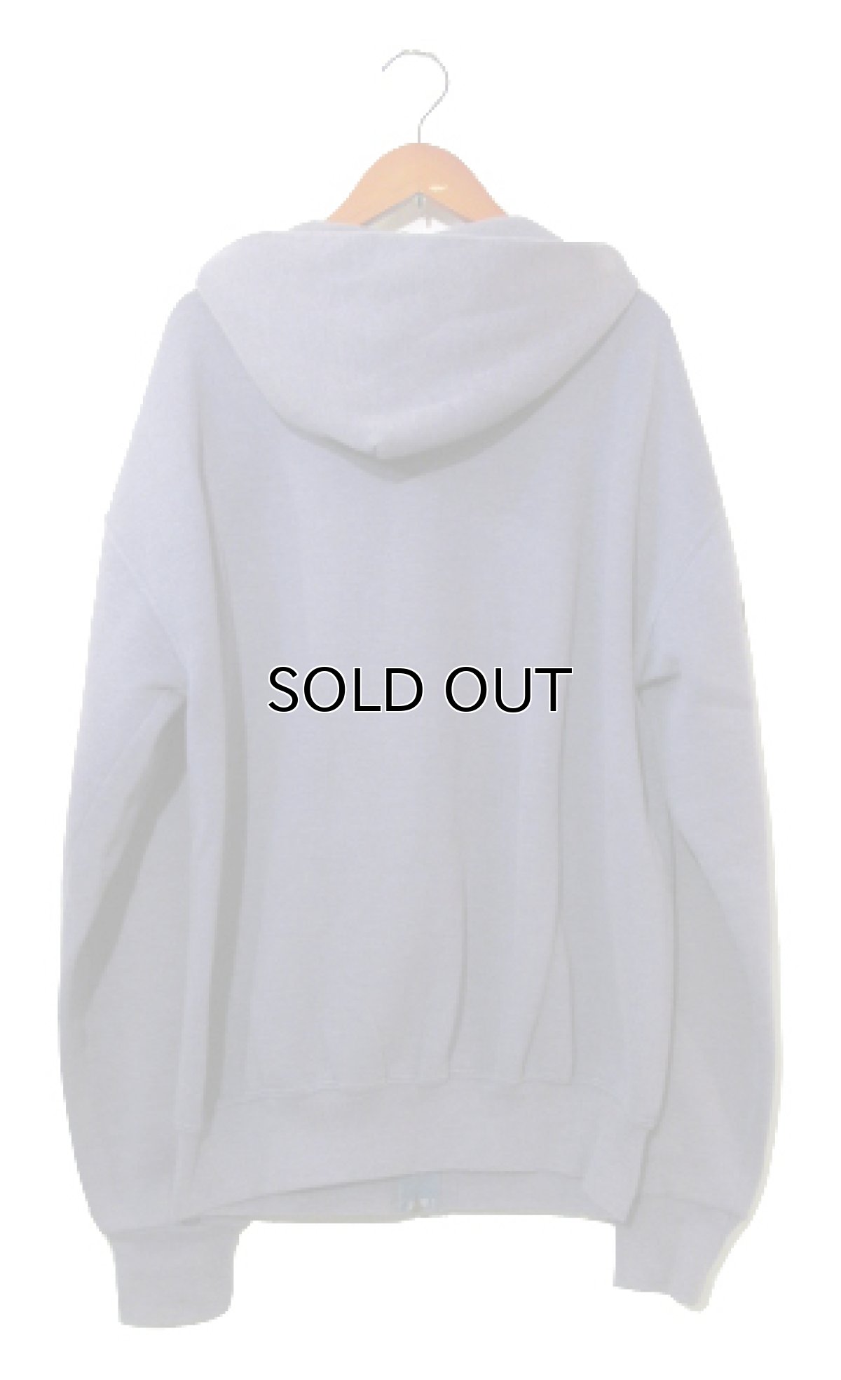 画像2: 1990's Russell Athletic Sweat Zip Up Parka Purple size  M (表記 M) (2)