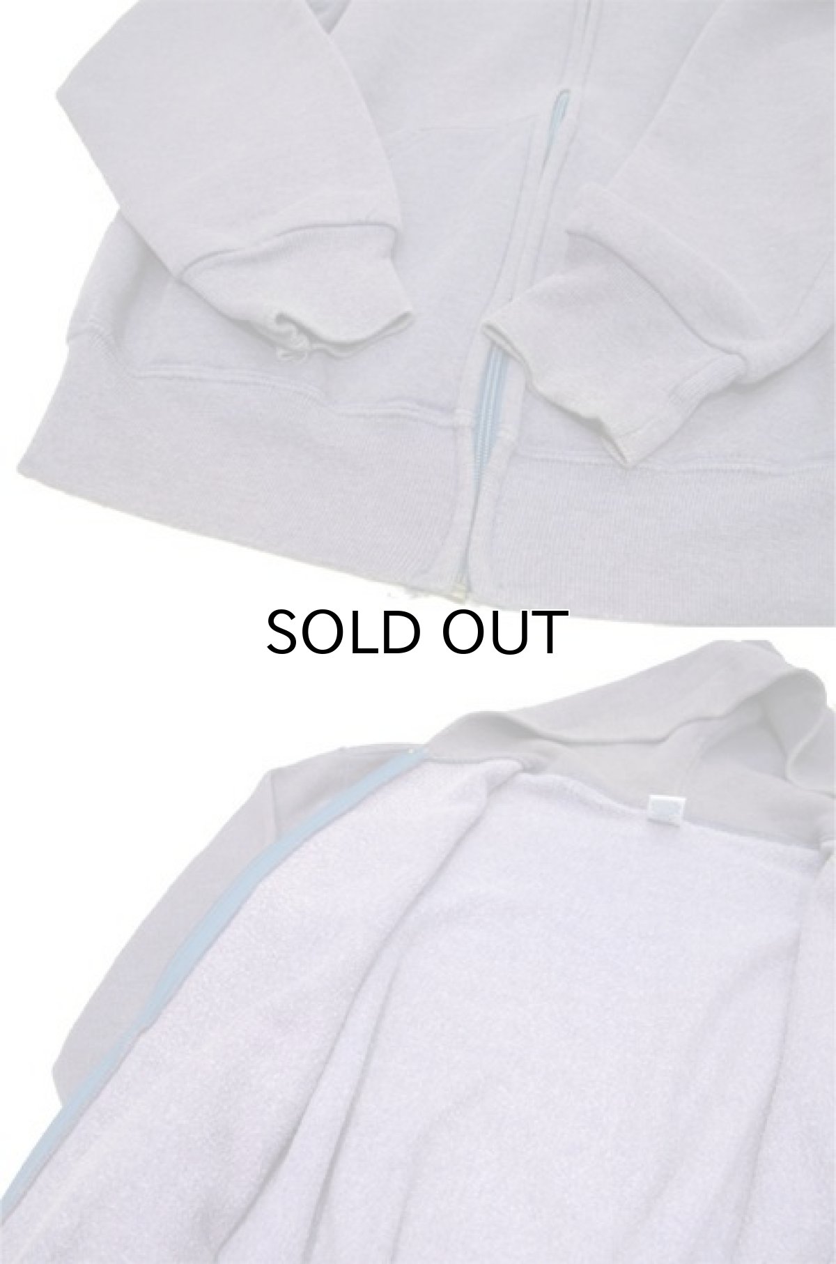 画像5: 1990's Russell Athletic Sweat Zip Up Parka Purple size  M (表記 M) (5)