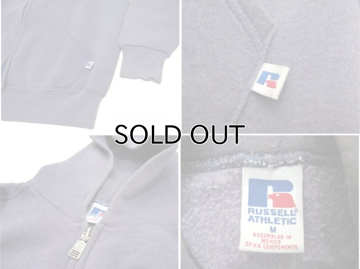 画像4: 1990's Russell Athletic Sweat Zip Up Parka Purple size  M (表記 M) (4)