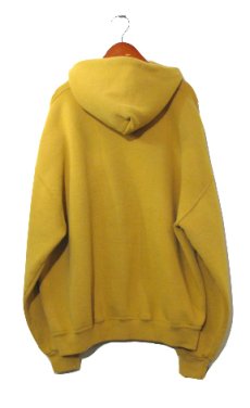 画像2: 1990's Russell Athletic Solid Sweat Parka　Mustard　size L (表記 XL) (2)