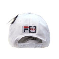 画像4: FILA Big Logo Cap White (D) (4)