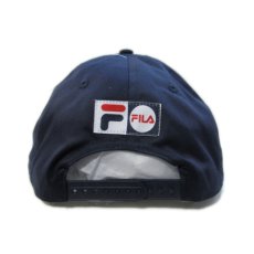 画像4: FILA Big Logo Cap Navy (B) (4)