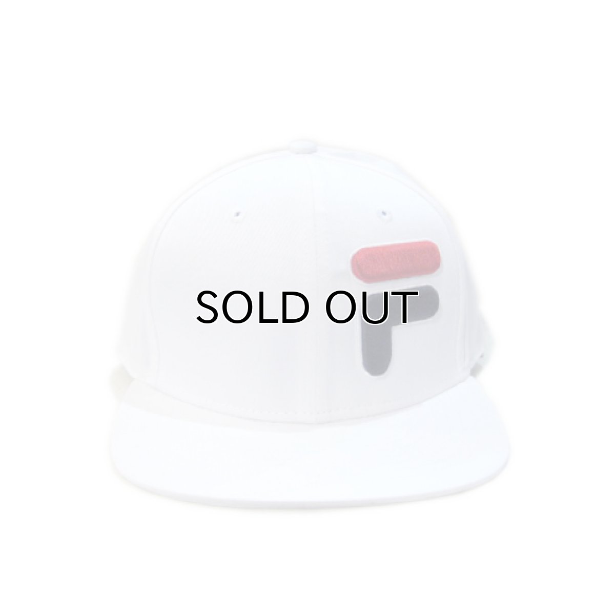 画像2: FILA Big Logo Cap White (D) (2)