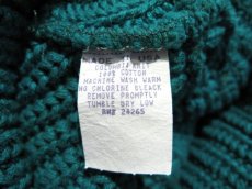 画像4: COLUMBIA KNIT　Cotton Watch Cap　made in USA　color : EMERALD GREEN (4)