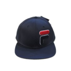 画像1: FILA Big Logo Cap Navy (B) (1)