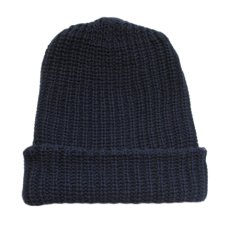 画像1: COLUMBIA KNIT　Cotton Watch Cap　made in USA　color : NAVY (1)