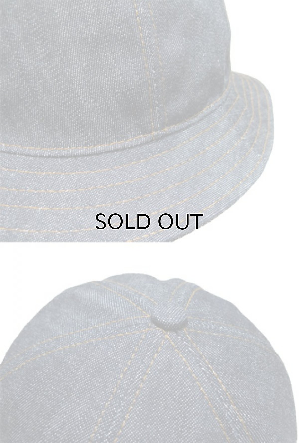 画像4: NEW YORK HAT CO. Denim HAT　Blue Denim (4)