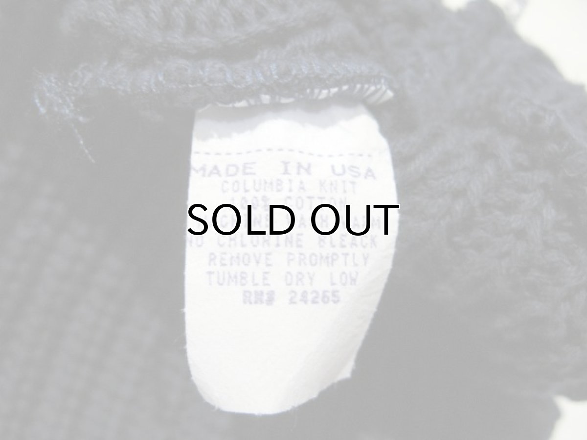 画像4: COLUMBIA KNIT Cotton Watch Cap made in USA color : NAVY (4)