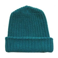 画像1: COLUMBIA KNIT　Cotton Watch Cap　made in USA　color : EMERALD GREEN (1)