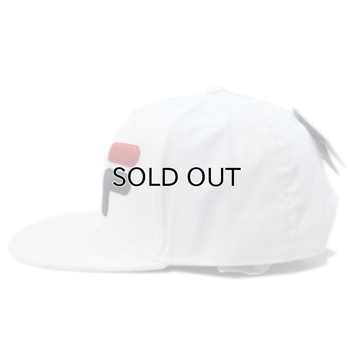 画像3: FILA Big Logo Cap White (D) (3)