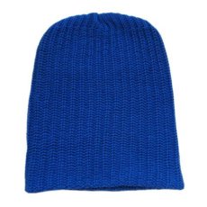 画像2: COLUMBIA KNIT　Cotton Watch Cap　made in USA　color : BLUE (2)