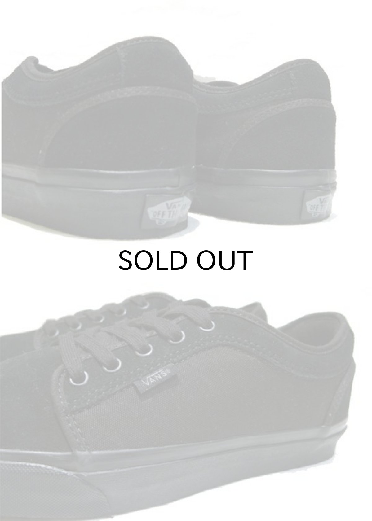 画像4: NEW VANS "ULTRA CUSH" Suede / Canvas Sneaker　BLACK　size 8.5 / 9.5 / 10 / 11 / 12 (4)