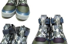 画像5: NEW "PUMA" Camouflage Middle-Cut Sneaker　OLIVE　size 9.5 (27.5 cm) (5)