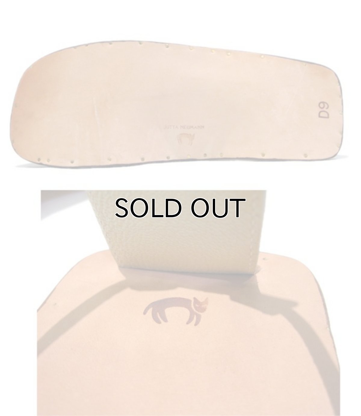 画像5: JUTTA NEUMANN "JEFF" Leather Sandal　NATURAL　size 9 D (5)