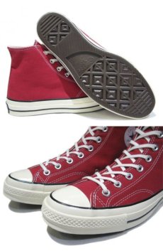 画像5: NEW Converse "Chuck Taylor Premium" Hi-Cut Canvas Sneaker  CRIMSON　size 10 (5)