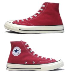 画像3: NEW Converse "Chuck Taylor Premium" Hi-Cut Canvas Sneaker  CRIMSON　size 10 (3)