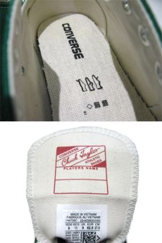 画像4: NEW Converse "Chuck Tailor Premium" Low-Cut Canvas Sneaker　GREEN　size 9 (27.5 cm) (4)