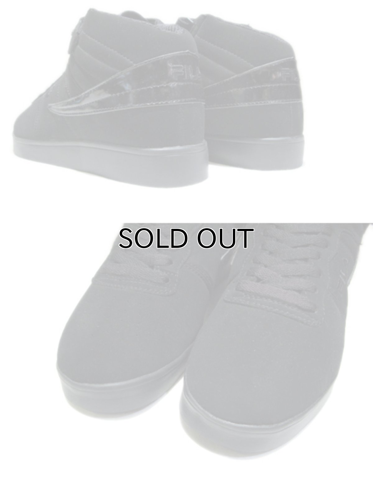 画像4: NEW "FILA" Synthetic Upper Hi-Cut Shoes　Black　size 9.5 (27.5 cm) (4)