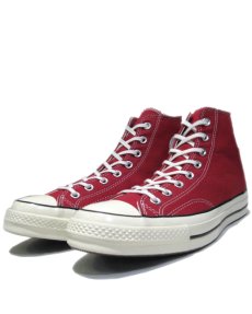 画像1: NEW Converse "Chuck Taylor Premium" Hi-Cut Canvas Sneaker  CRIMSON　size 10 (1)