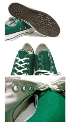 画像3: NEW Converse "Chuck Tailor Premium" Low-Cut Canvas Sneaker　GREEN　size 9 (27.5 cm) (3)