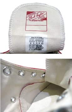 画像6: NEW Converse "Chuck Taylor Premium" Hi-Cut Canvas Sneaker  CRIMSON　size 10 (6)