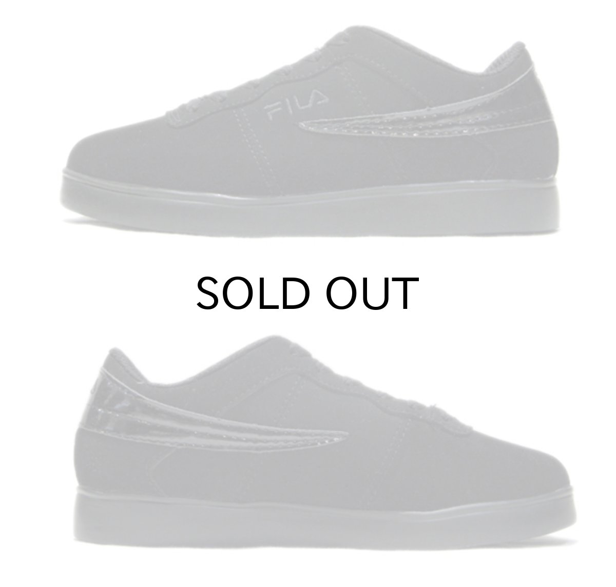 画像3: NEW "FILA" Synthetic Upper Low-Cut Shoes Black size 9.5 (約27.5 cm) (3)