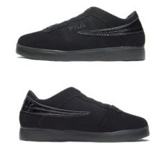 画像3: NEW "FILA" Synthetic Upper Low-Cut Shoes　Black　size 9.5 (約27.5 cm) (3)