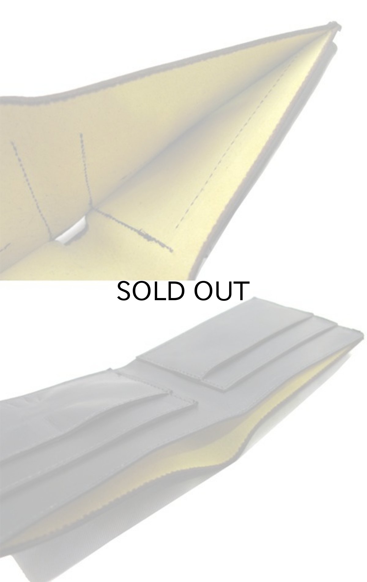 画像6: "JUTTA NEUMANN" Leather Wallet with Change Purse  color : Black / Yellow 二つ折り財布 (6)