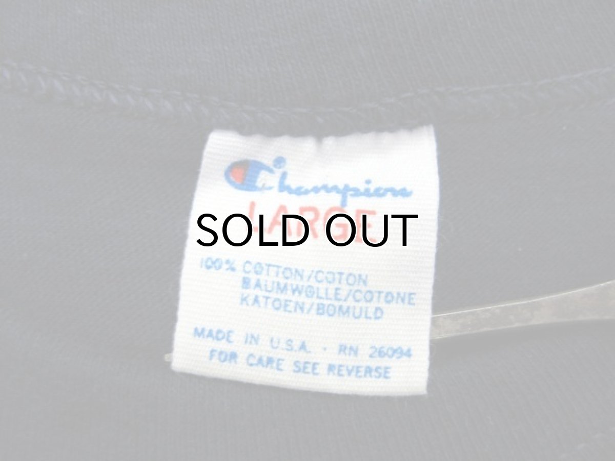 画像5: 1980's Champion "NAVAL ACADEMY" T-Shirts NAVY size M (表記 L) (5)