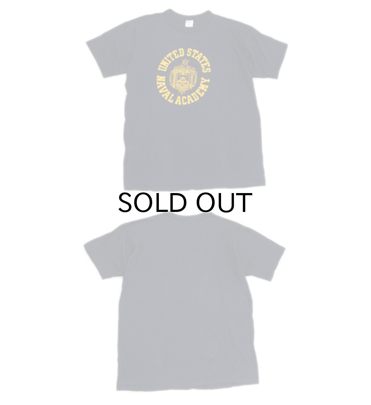 画像3: 1980's Champion "NAVAL ACADEMY" T-Shirts NAVY size M (表記 L) (3)