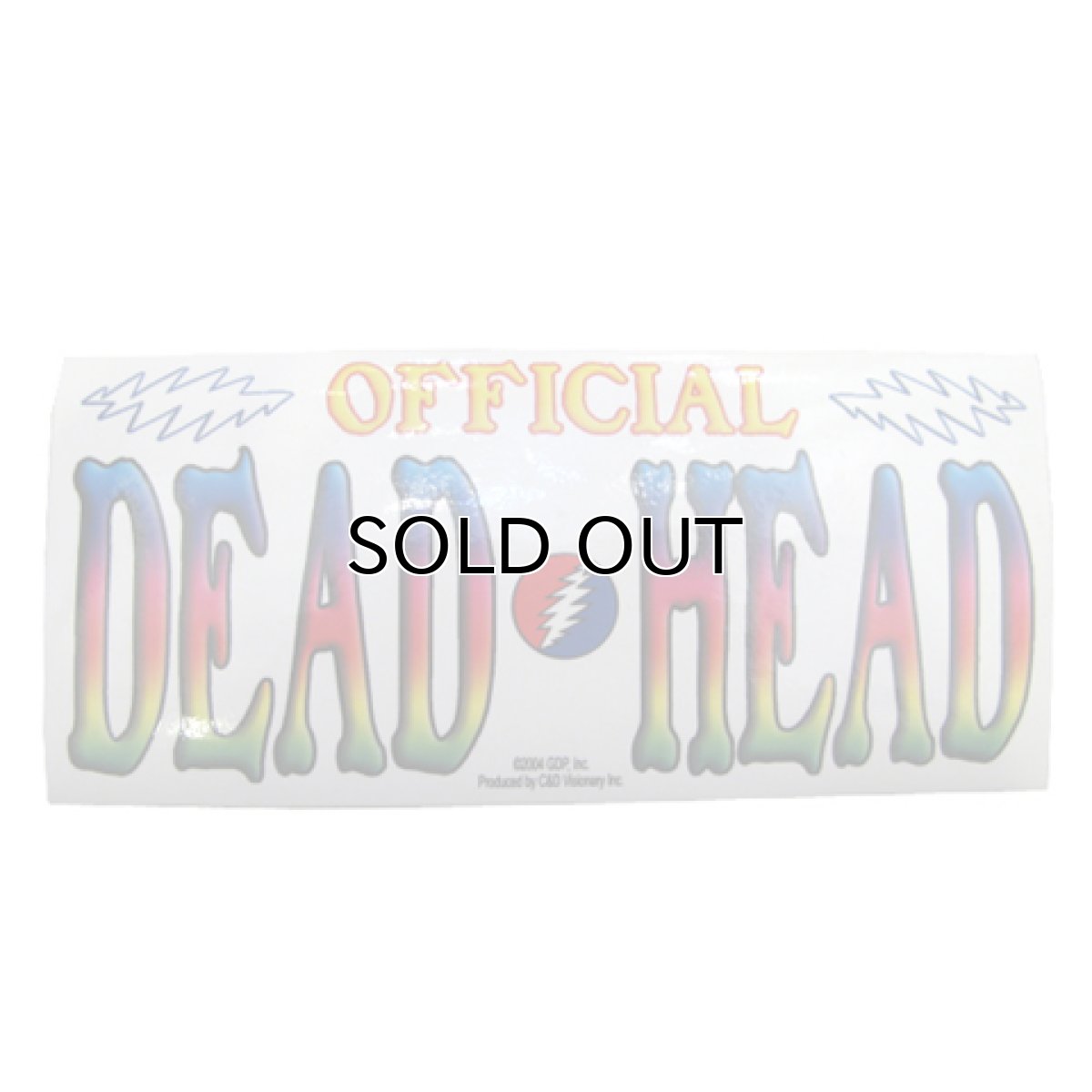 画像1: Grateful Dead "OFFICIAL DEAD HEAD" Stickers (1)