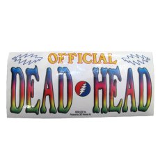 画像1: Grateful Dead "OFFICIAL DEAD HEAD" Stickers (1)